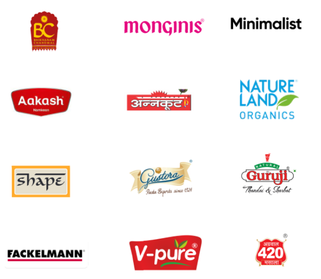 Brands in MP & Rajasthan